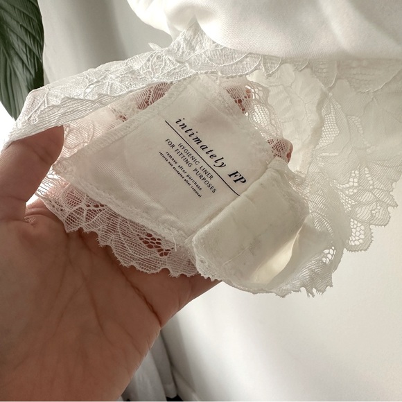 NWT Intimately Free people Double Date Bodysuit in Ivory Combo - Size M - Picture 11 of 12